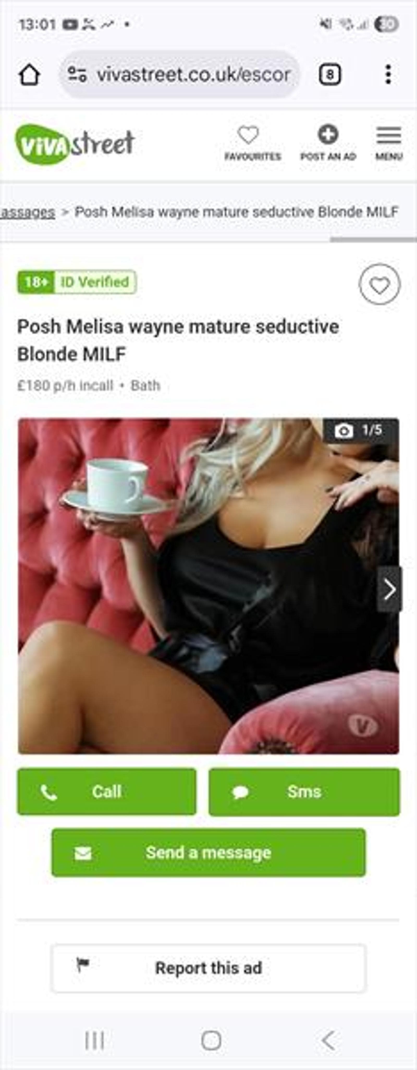 Laetitia, 46, escort in Hong Kong — 167 cm, blonde hair (photo 4 of 4)